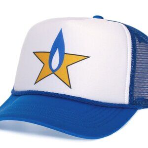 Strickland Propane Vintage Trucker Hat Hank Hill Cap Unisex Adult Royal Blue